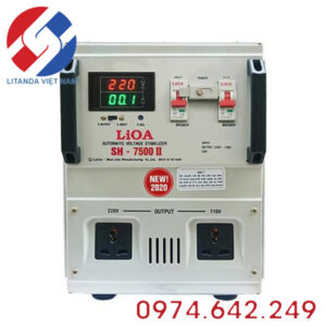 Ổn Áp Lioa 1 Pha 7.5KVA SH-7500 II