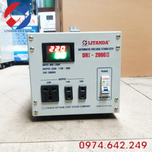 Ổn Áp Litanda 1 Pha 2KVA DRI - 2000 II
