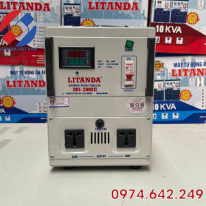 Ổn Áp Litanda 1 Pha 3KVA DRI - 3000 II