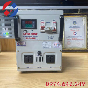 Ổn Áp Litanda 1 Pha 5KVA SH - 5000 II