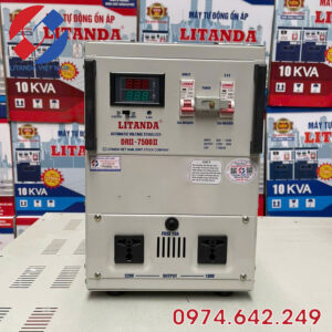 Ổn Áp Litanda 1 Pha 7.5KVA DRII - 7500 II