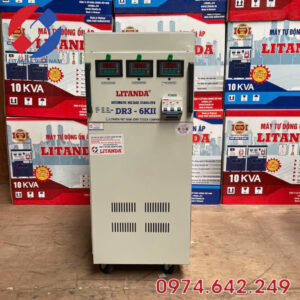 Ổn Áp Litanda 3 Pha 6KVA DR3 - 6KII