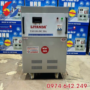 Tải Giả DC 20A Ra 30VDC, Mô Phỏng Tải Điện, Đánh Giá Hiệu Suất Nguồn Điện
