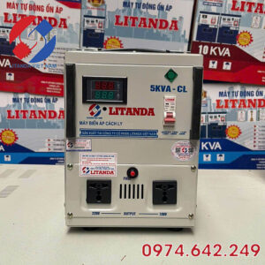Biến Áp Cách Ly Litanda 1 Pha 5KVA - CL