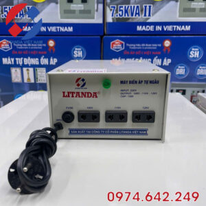 Biến Áp Tự Ngẫu Litanda 1 Pha 1500VA DN015