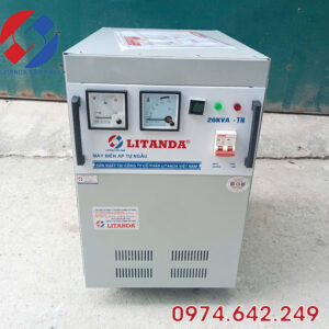 Biến Áp Tự Ngẫu Litanda 1 Pha 20KVA DN200