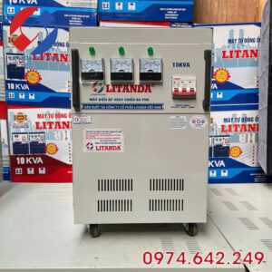 Biến Áp Tự Ngẫu Litanda 3 Pha 15KVA LT-BA-3F-15KVA