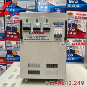 Biến Áp Tự Ngẫu Litanda 3 Pha 6KVA LT-BA-3F-6KVA