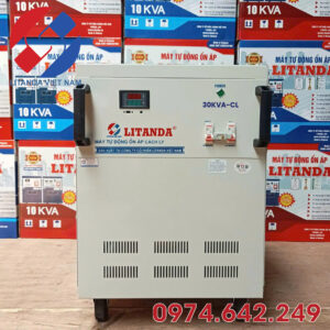 Ổn Áp Cách Ly Litanda 1 Pha 30KVA LT-OACL-1F-30KVA