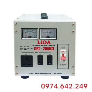 Ổn Áp Lioa 1 Pha 2KVA DRI – 2000II