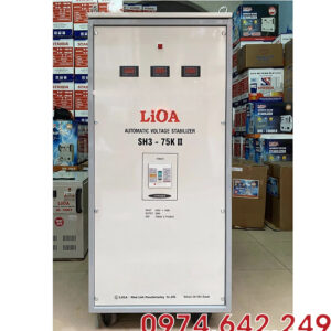 Ổn Áp Lioa 3 Pha 75KVA SH3-75KII