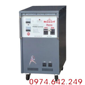 Ổn Áp Robot Reno 1 Pha 20KVA 60V-240V