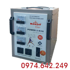 Ổn Áp Robot Classy 1 Pha 5KVA 130V-270V