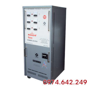 Ổn Áp Robot Reno 3 Pha 20KVA 160V-430V