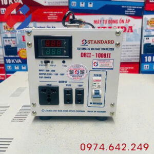 Ổn Áp Standard 1 Pha 1KVA DRII - 1000 II