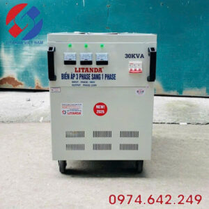 Biến Áp 3 Pha Ra 1 Pha 30KVA B3P1P-CU-30KVA