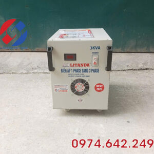 Biến Áp 1 Pha Ra 3 Pha 3KVA B1P3P-3KVA