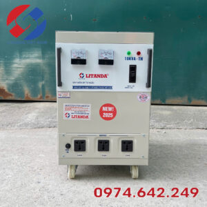 Biến Áp 10KVA Vào 110V Ra 220V Dây Đồng, Chuyển Đổi Ngược