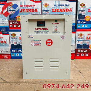 Ổn Áp Treo Tường 15KVA 1 Pha Model DRI-10000II Dải 90V-250V