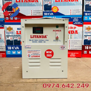 Ổn Áp Treo Tường 5KVA 1 Pha Model 5000II-SH Dải 130V-250V