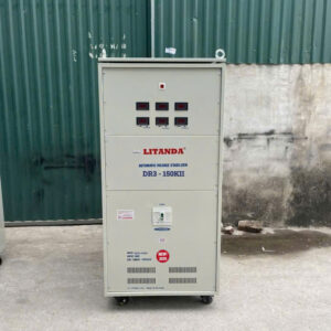 Ổn Áp 150KVA 3 Pha Dải 160V-430V DR3-150KII Dây Đồng Chính Hãng