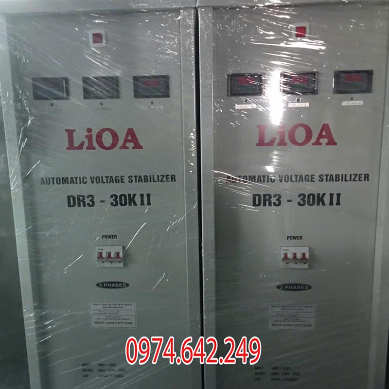 Ổn áp LiOA 30kVA 3 pha DR3 - 30KII