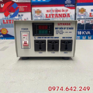 Biến Áp 10KVA Vào 220V Ra 200V 1 Pha Dây Đồng