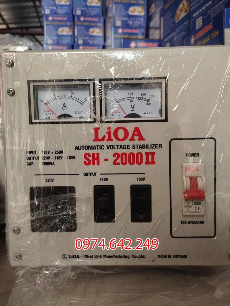 Ổn áp LiOA 2kVA SH - 2000II