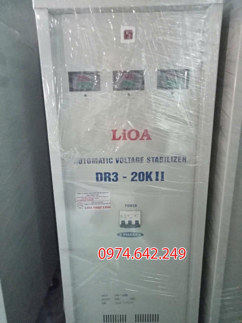 Ổn áp Lioa 20kVA 3 pha DR3 - 20KII