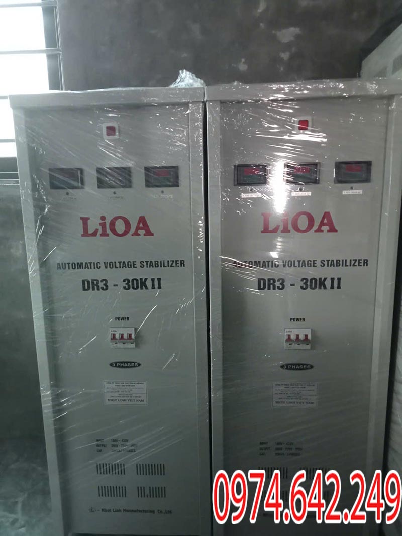 Ổn áp 3 pha 30kVA LiOA DR3 - 30KII