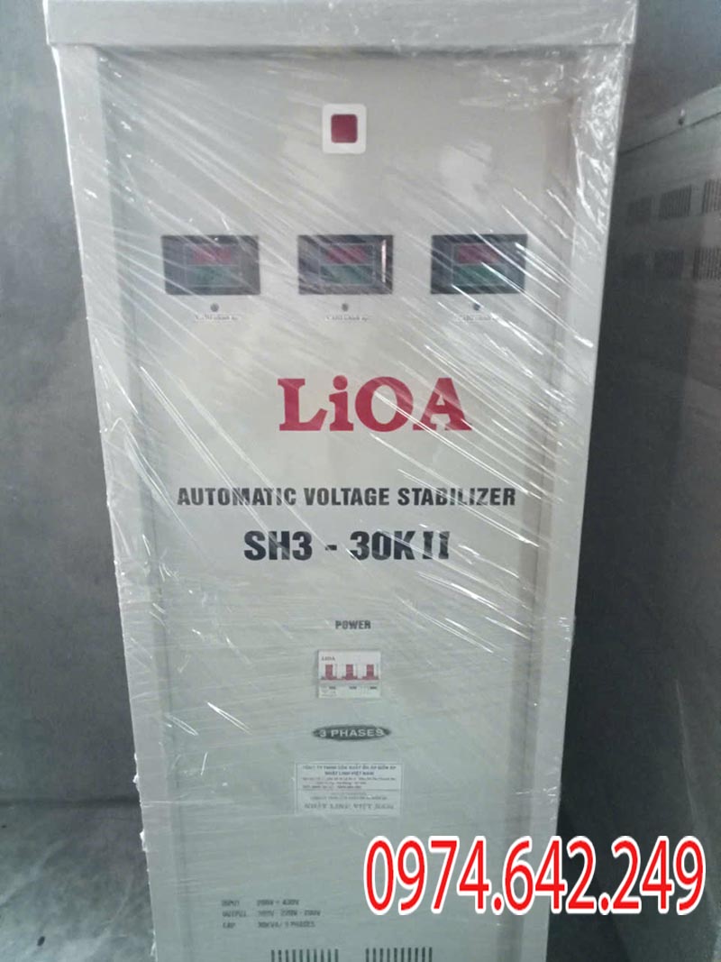 Ổn áp công nghiệp 3 pha LiOA SH3 - 30KII