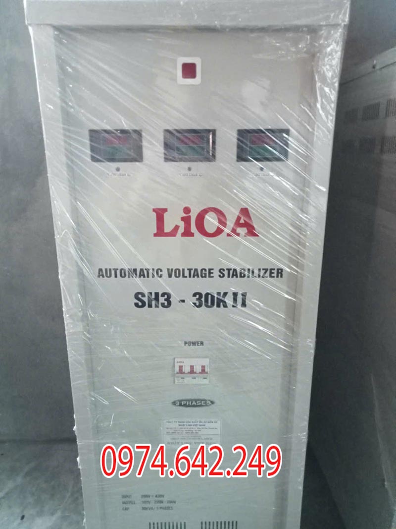 Ổn áp Lioa 3 Pha SH3 - 30KII