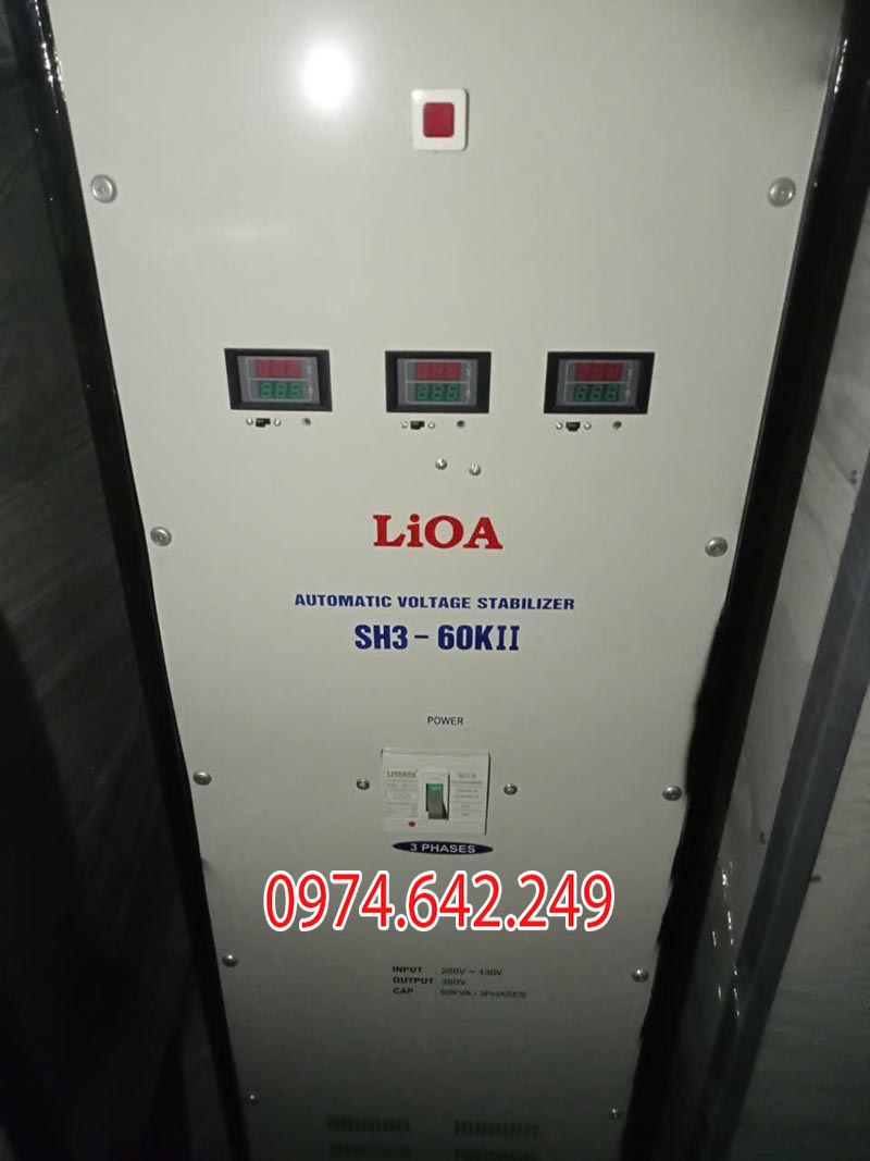 Ổn áp LiOA 3 pha SH3 - 60KII