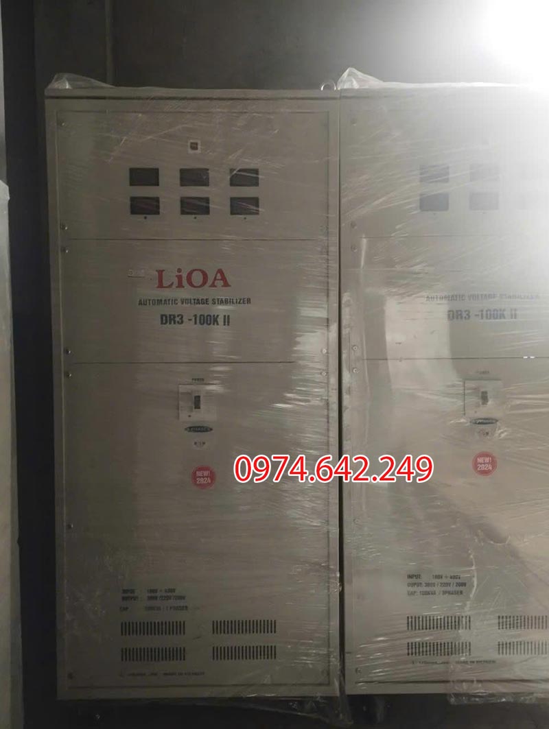 Ổn áp LiOA 100kVA 3 pha DR3-100KII