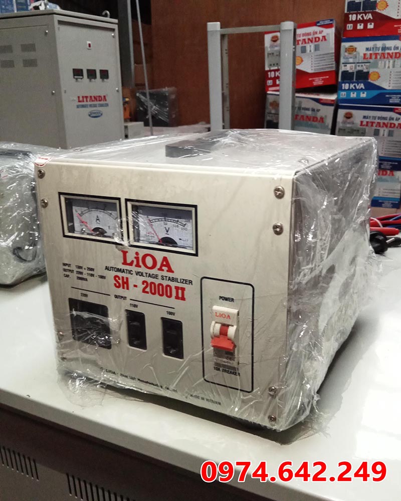 Ổn áp Lioa SH - 2000II