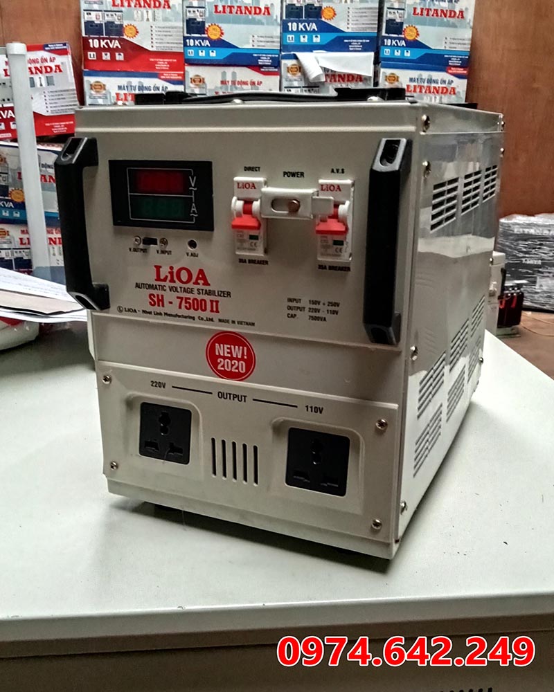 Ổn áp Lioa SH - 7500II