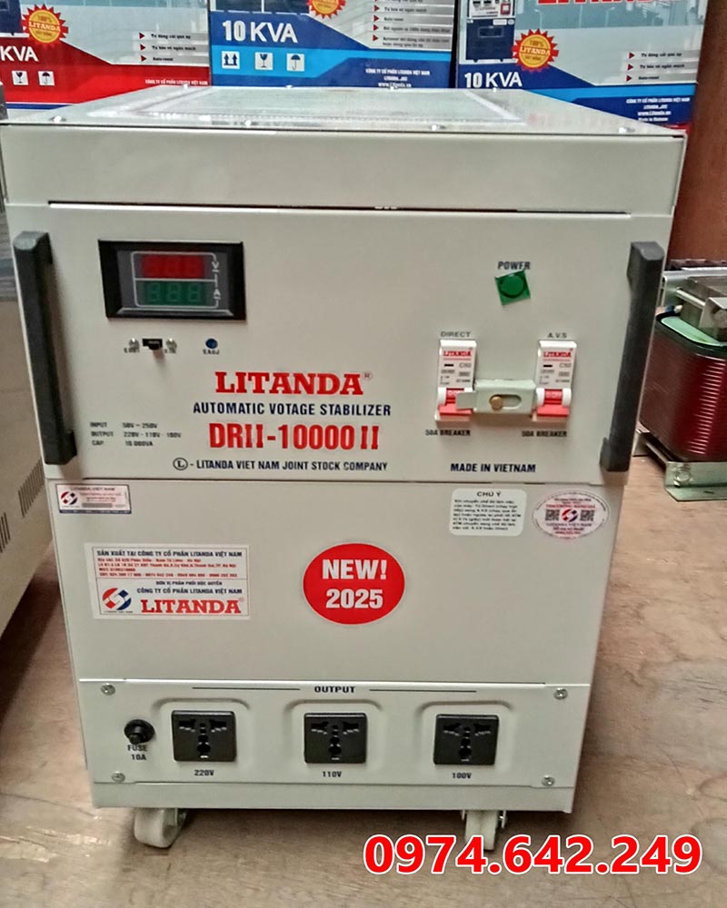 Ổn áp Litanda DRII - 10000II