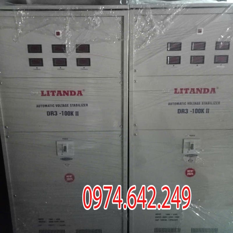Ổn áp Litanda 3 pha DR3 - 100KII
