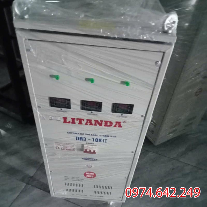 Ổn áp 3 pha 10kVA Litanda DR3 - 10KII