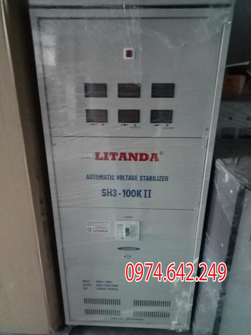 Ổn áp 3 pha 100kVA Litanda SH3 - 100KII