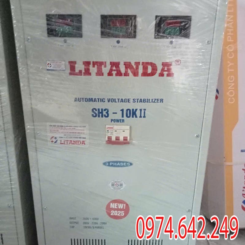 Ổn áp Litanda 3 pha 10kVA SH3-10KII