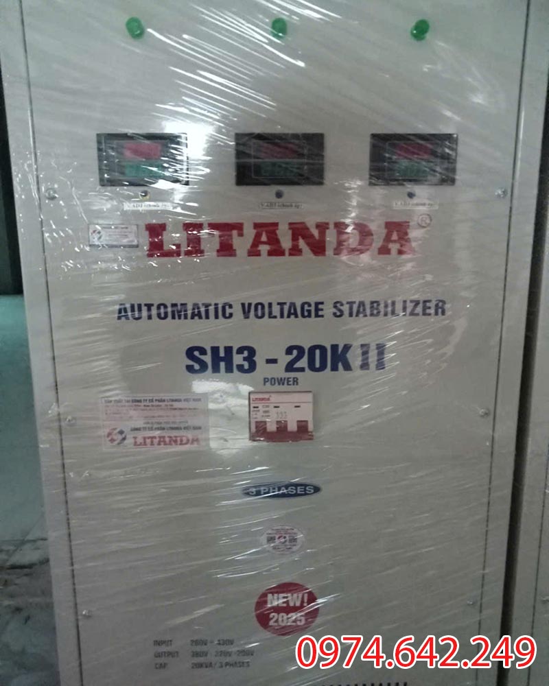 Ổn áp 3 pha Litanda SH3 - 20KII