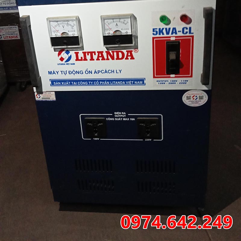 Ổn áp Litanda 5kVA - CL