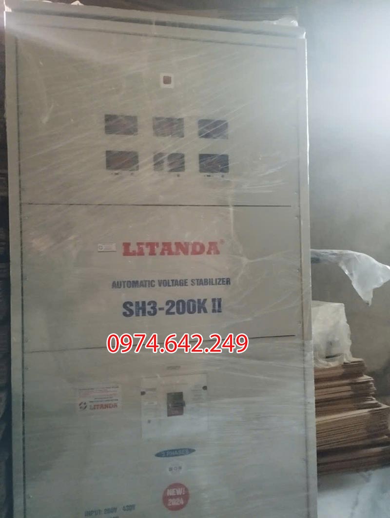 Ổn áp 200kVA Litanda SH3 - 200KII