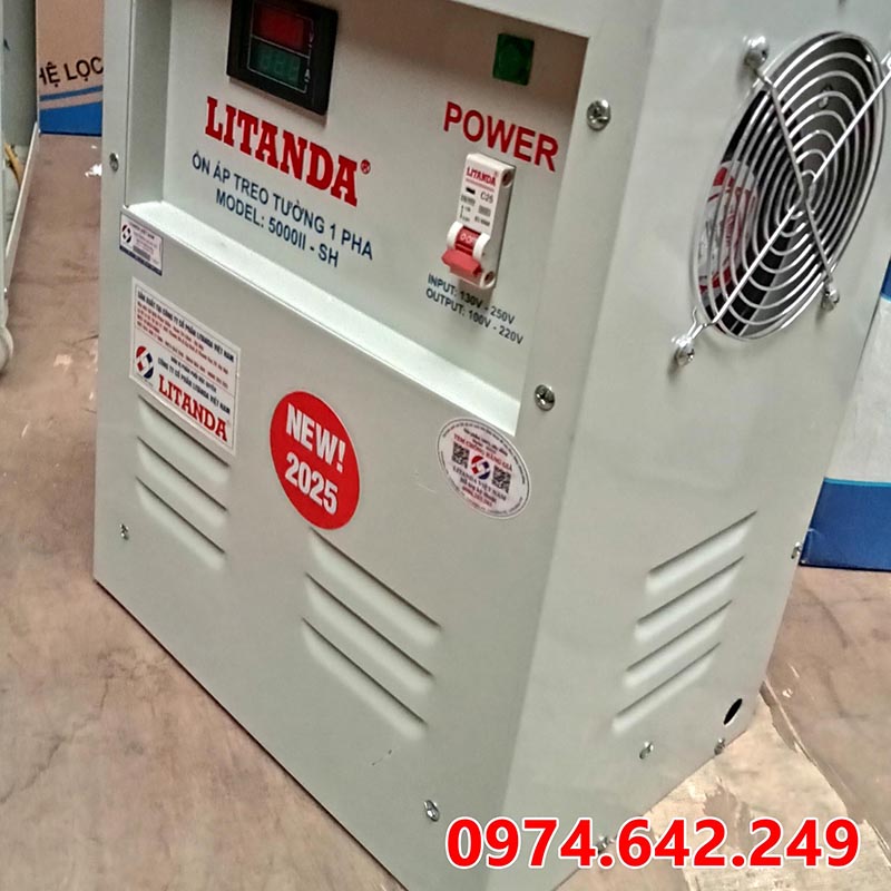 Ổn áp Litanda 1 pha treo tường 
