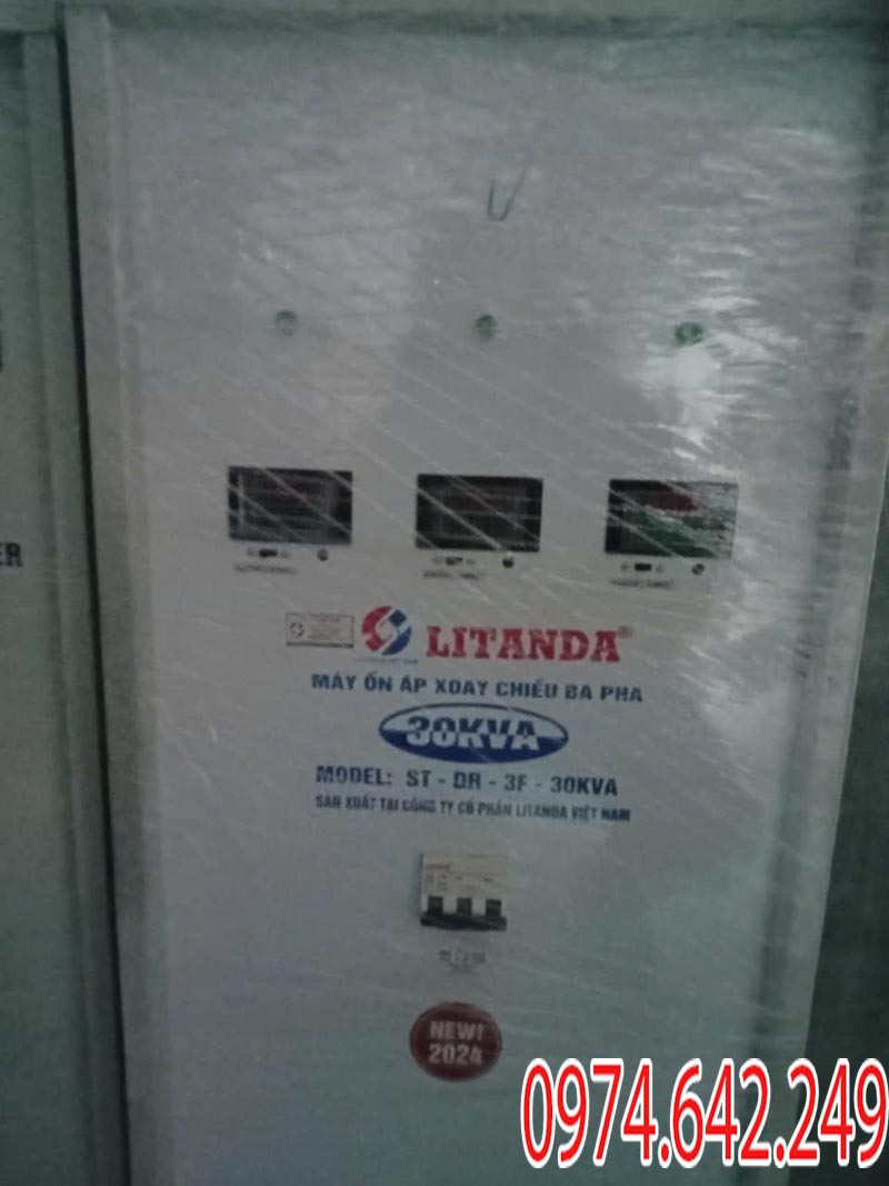 Ổn áp xoay chiều 3 pha 30kVA Litanda