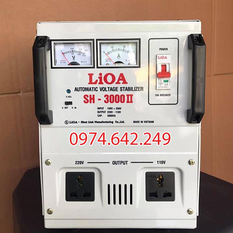 Ổn áp 3kVA LiOA SH - 3000II