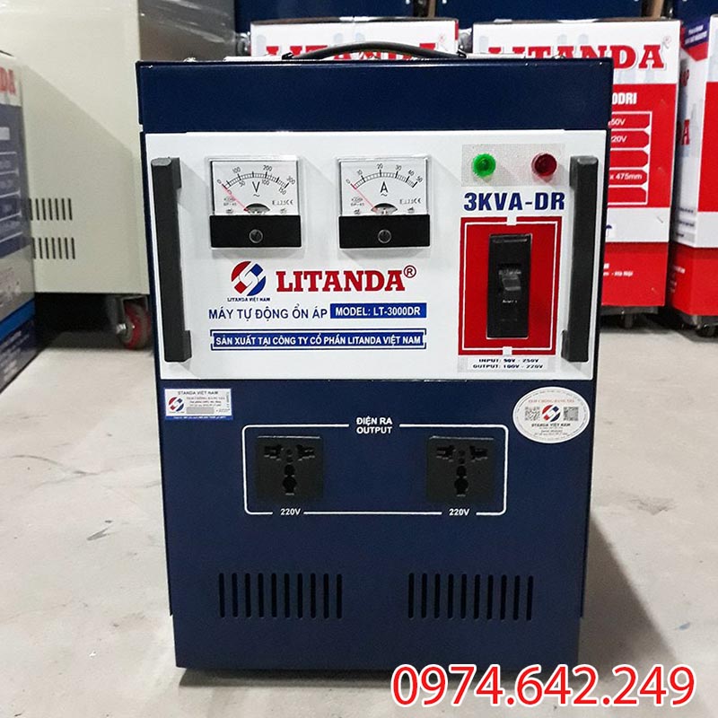 Ổn áp 3kVA Litanda DR