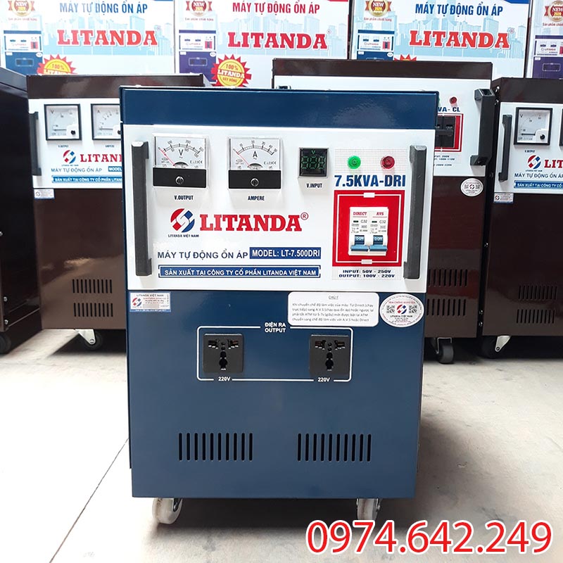 Ổn áp 7.5kVA Litanda 
