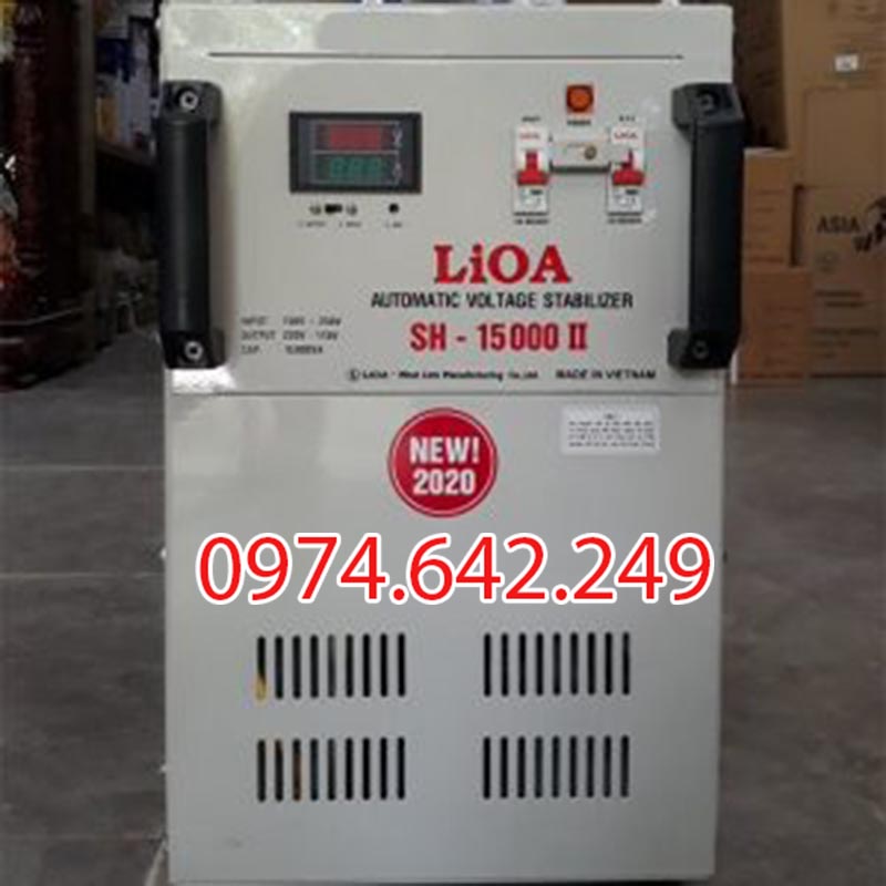 Ổn áp Lioa 15kVA 1 pha SH - 15000II